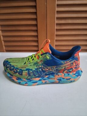 Asics Noosa Tri 14 Neon Running Shoes Men’s Size 9.5  Athletic Sneakers